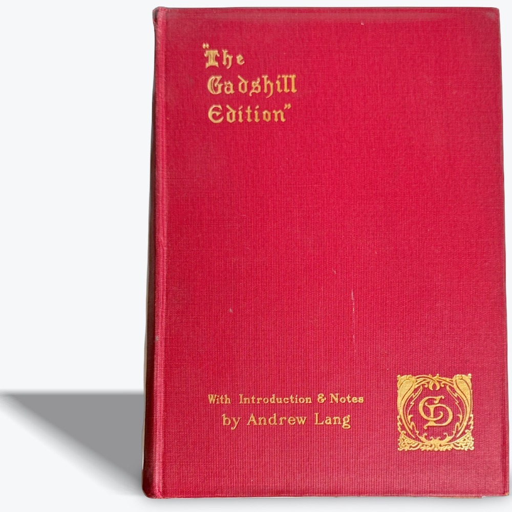 1899‎ Gadshill Edition Edwin Drood Master Humphreys Clock Dickens Lang